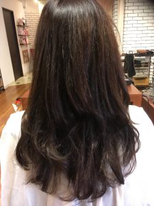 カラー後の匂いがなくなった‼️