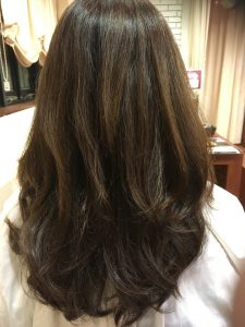 エイジング毛とカラーのダメージで困っていたお客様