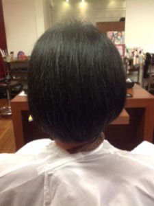 髪質改善を初めて3カ月たった頃