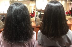 優しい薬剤で矯正ストレート⁉️