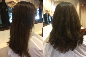 パーマがめっちゃかかりにくい方にパーマをかけて見た