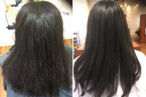 3年前は、繰り返しの矯正ストレートでガシガシだった‼️