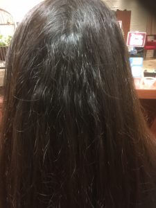 「クセが強く、きちんとかからないことも多い」という方をストレートにしてみたら、、、