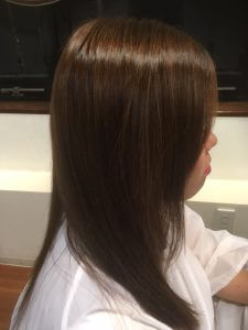 初めての縮毛矯正！