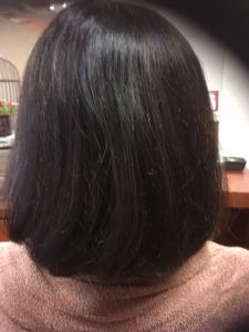 毛髪復元メニューヘアーホスピを始めて1年たち、さらにヘナに変えてみた。