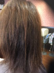 毛先が膨らんで普段のブローが大変、、、、