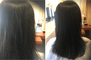 初ヘアーホスピ。髪のボリュームがなくなってきたのが気になる！！