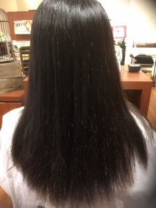 ビビり毛は復元メニューヘアーホスピでどこまで治るのか？④