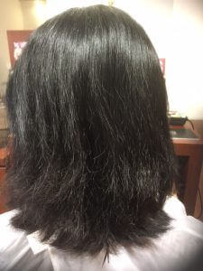 傷んだ髪は切ってしまうのが一番の髪質改善！