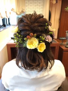 世界に２つとない「生花を使ったアレンジスタイル」！