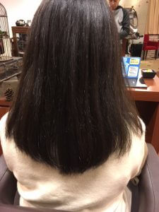 人生で初めての縮毛矯正