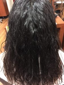 細いけどクセの強い髪を矯正ストレートで伸ばしてみた