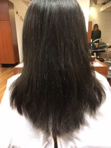 普段のスタイリングが楽になるようにパーマをかける！