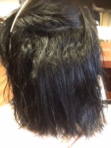 矯正ストレートで毛先を軽く内巻きにしてみた！