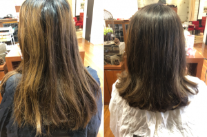 ブリーチ履歴のある髪でも、やり方次第でデジタルパーマもきれいにかかる！