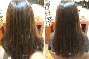 髪が細くて傷みやすいのが悩み！カラーとベースメイクで髪質改善！