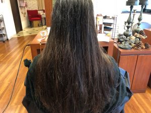超ロングヘアー！バサバサ髪をツヤサラに！