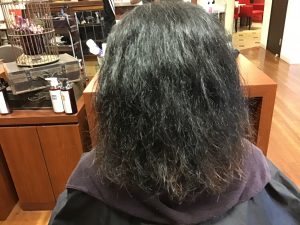 初来店から3回目！髪質改善で快適な髪へ！