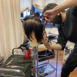 アカデミー通信vo31〜パーマモデルからのウィッグカット〜